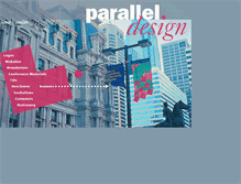 Tablet Screenshot of parallel-design.com